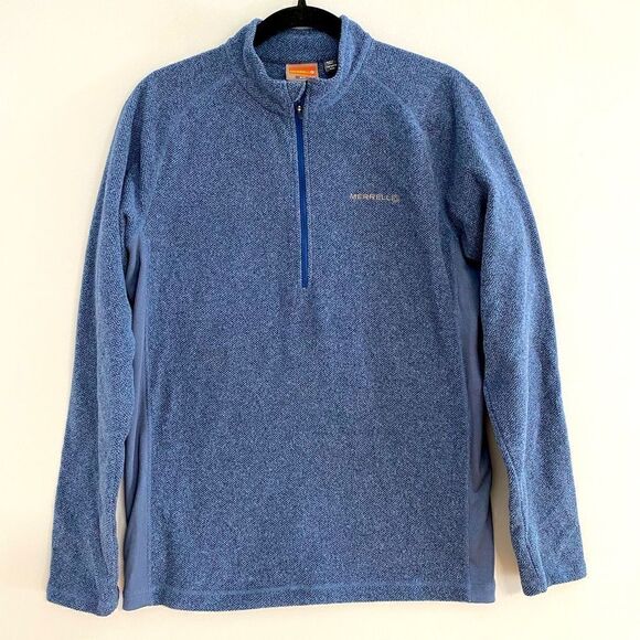 Merrell Fleece 1/4 ZIP Sweaters Men Size M - Picture 1 of 7
